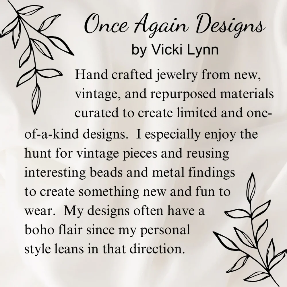 ARTISAN Earrings - “Take the Cake” Victorian Dangles - Picture 14 of 14